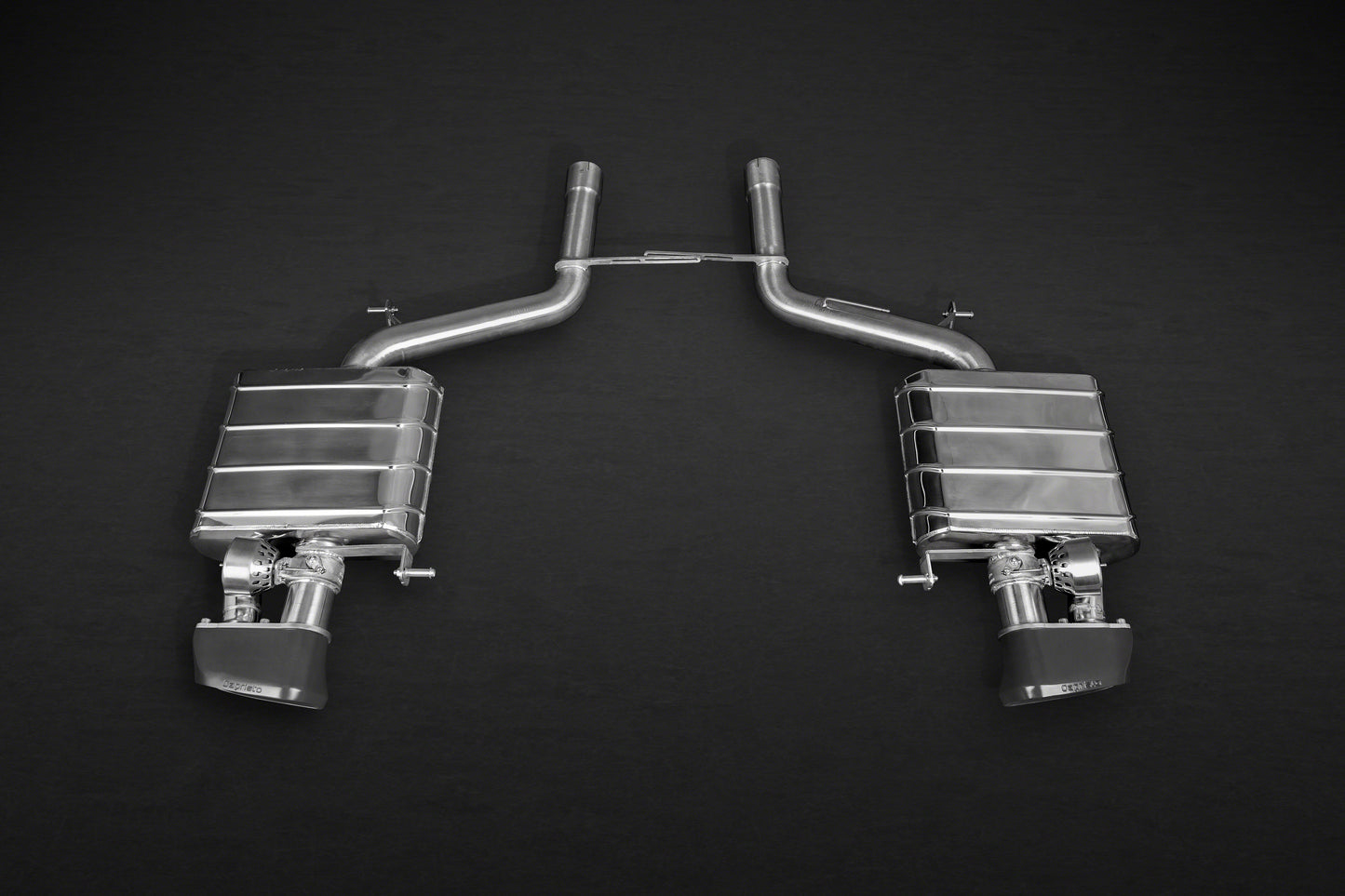 BMW 550i (F10) - ECE Valved Mufflers with Ceramic Tips (CES3) image 1