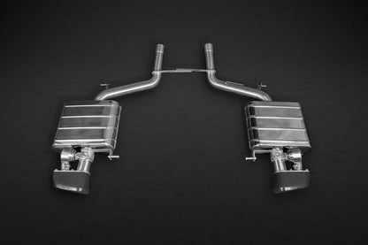 BMW 550i (F10) - ECE Valved Mufflers with Ceramic Tips (CES3) image 1