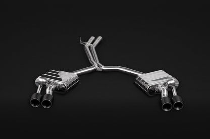 Audi S4/5 (B9/F5) - Valved Exhaust with Mid-Pipes and Carbon Tips (CES3) image 0