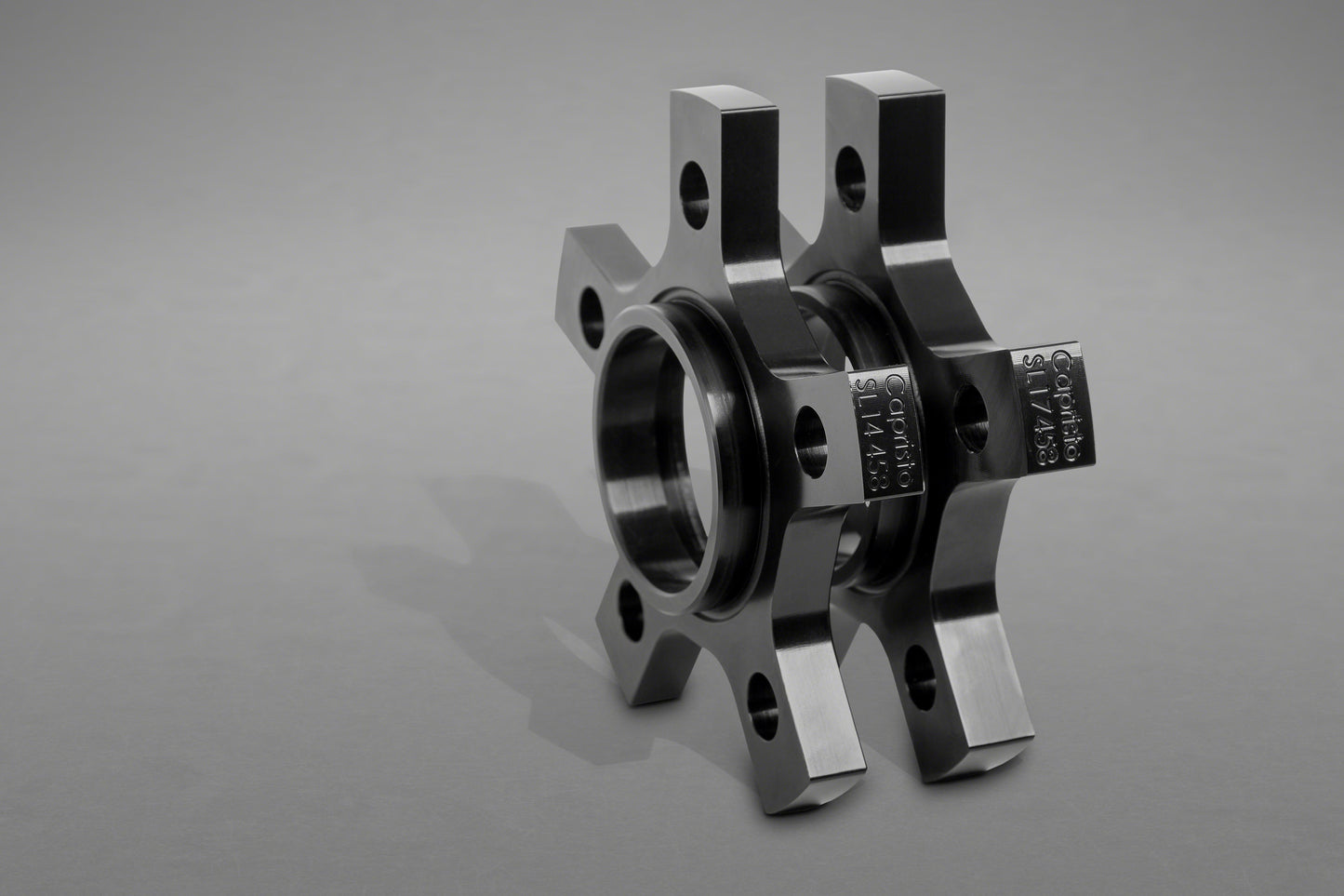 Ferrari 458 - Wheel Spacers 14mm Front / 17mm Rear (Star Shape) with Titanium Wheel Bolts image 2