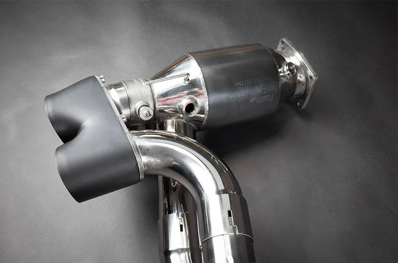 Porsche 997.2 Turbo/S - Valved Exhaust with 250 Cell Sports Cats (CES3) image 2