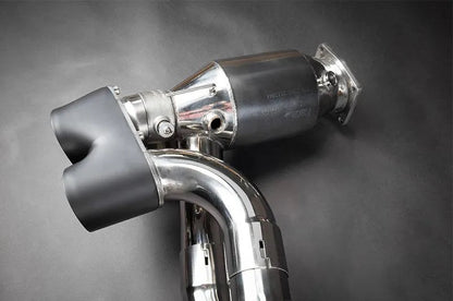 Porsche 997.2 Turbo/S - Valved Exhaust with 250 Cell Sports Cats (CES3) image 2
