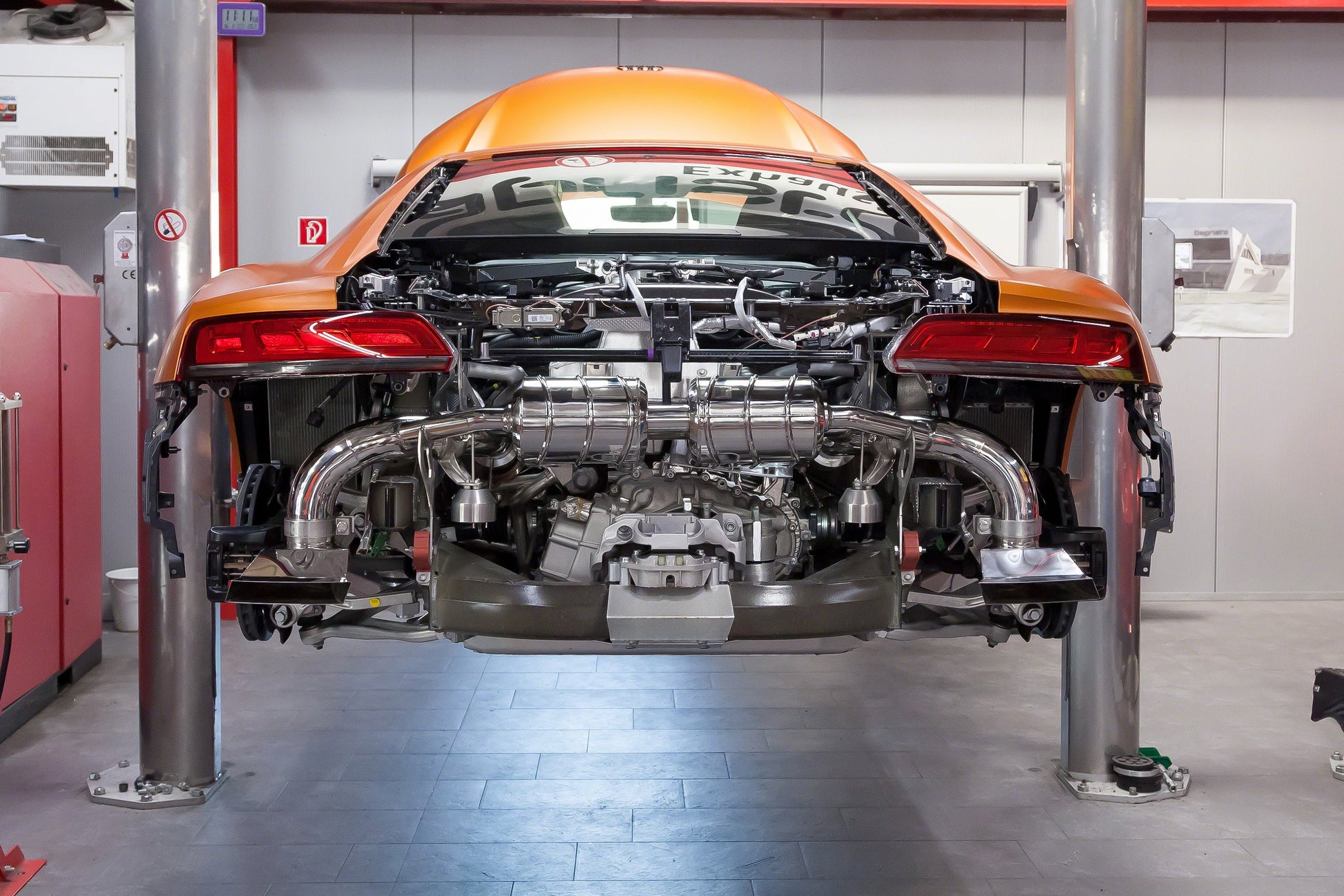 Audi R8 (Gen2) - Valved Exhaust (for OEM Control) image 4