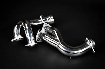 Ferrari 512/Testarossa - Headers/Exhaust Manifolds with PreCat Connector Pipes (USA Spec) image 1