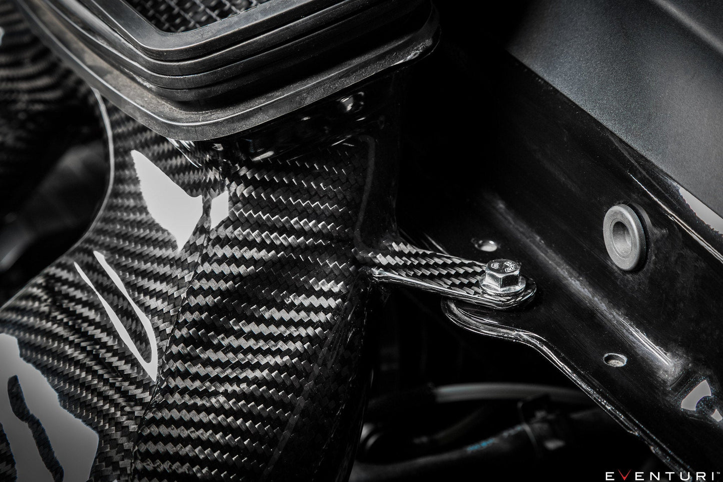 Eventuri Porsche 991.1/2 Turbo/S Black Carbon Intake System