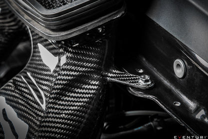 Eventuri Porsche 991.1/2 Turbo/S Black Carbon Intake System