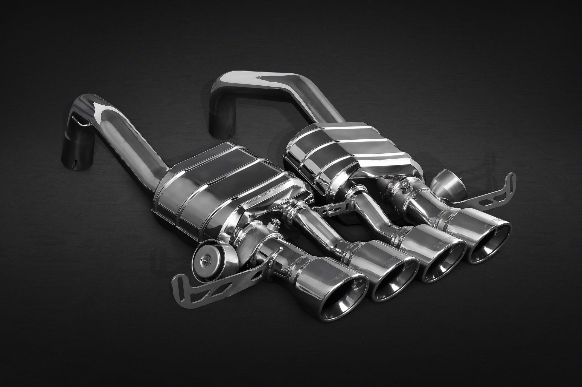 Chevrolet Corvette (C7) Stingray/Z06 - Valved Exhaust with OEM Post Cat Pipe Adapter (CES3) image 2