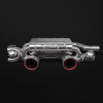 Porsche 991.2 Carrera/GTS - Valved Exhaust with Wicrom Tips (for PSE) image 1