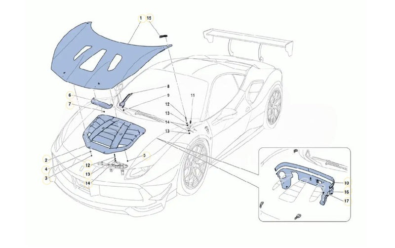 1 - Complete Front Lid