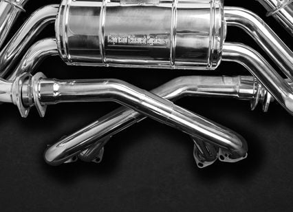 Ferrari 512/Testarossa - FreeFlow Exhaust w Silencer Delete Adapters (EU spec) image 1