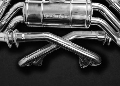 Ferrari 512/Testarossa - FreeFlow Exhaust w Silencer Delete Adapters (EU spec) image 1