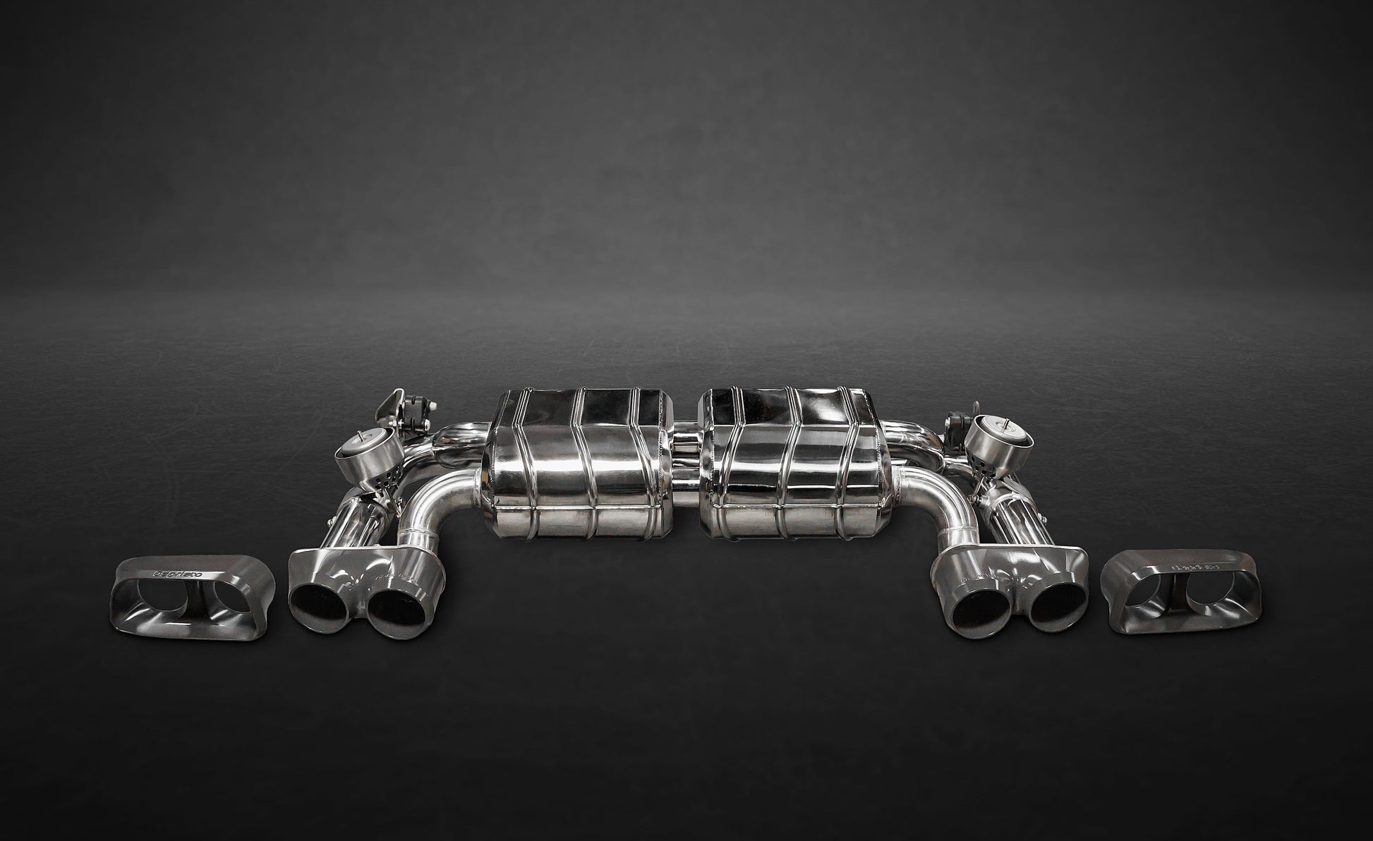 BMW 435i - Valved Exhaust with Middle Silencer Spare Pipes and Skirt Diffuser (CES3) image 1