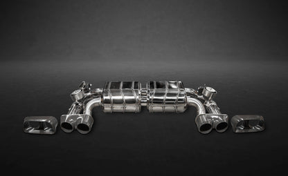 BMW 435i - Valved Exhaust with Middle Silencer Spare Pipes and Skirt Diffuser (CES3) image 1