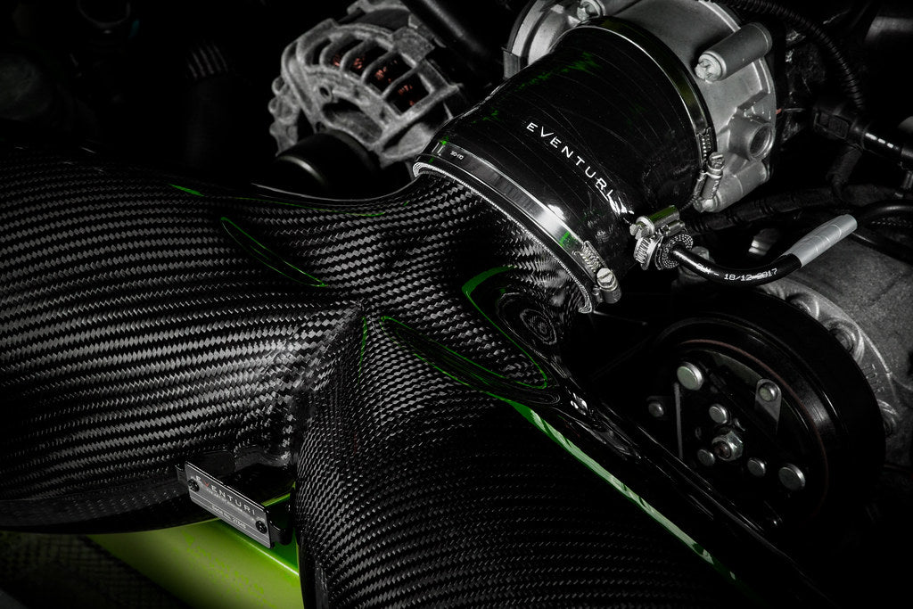 Eventuri Porsche 991.1 / 991.2 GT3 RS Black Carbon Intake System