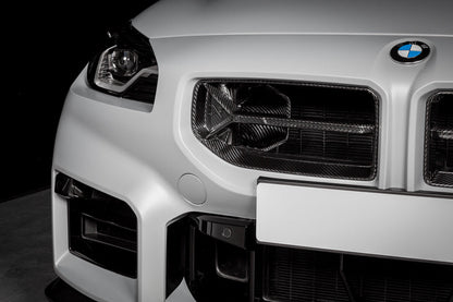 Eventuri BMW G87 M2 Black Carbon Intake Scoop Set