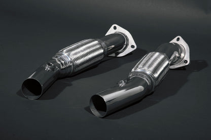 Ferrari 430 Scuderia/16M - Cat Delete Pipes (for Capristo) image 1