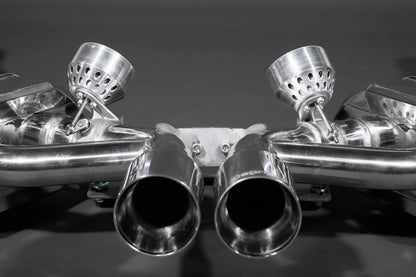 Porsche 987 Boxster/Cayman MK2 - Valved Exhaust with 250 Cell Sport Cats(CES3) image 1