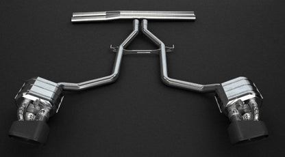 Porsche 970 Panamera (V8) S/4S/GTS - Valved Exhaust with Mid-Pipes (for PSE) image 5