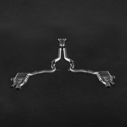 Bentley New Continental GT/C W12/Speed - Valved Exhaust with Mid-Pipes (OE Actuators) image 0