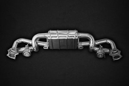 Porsche 718 Spyder/GTS/Cayman GT4 - Valved Exhaust (for OEM tips) (for PSE) image 2