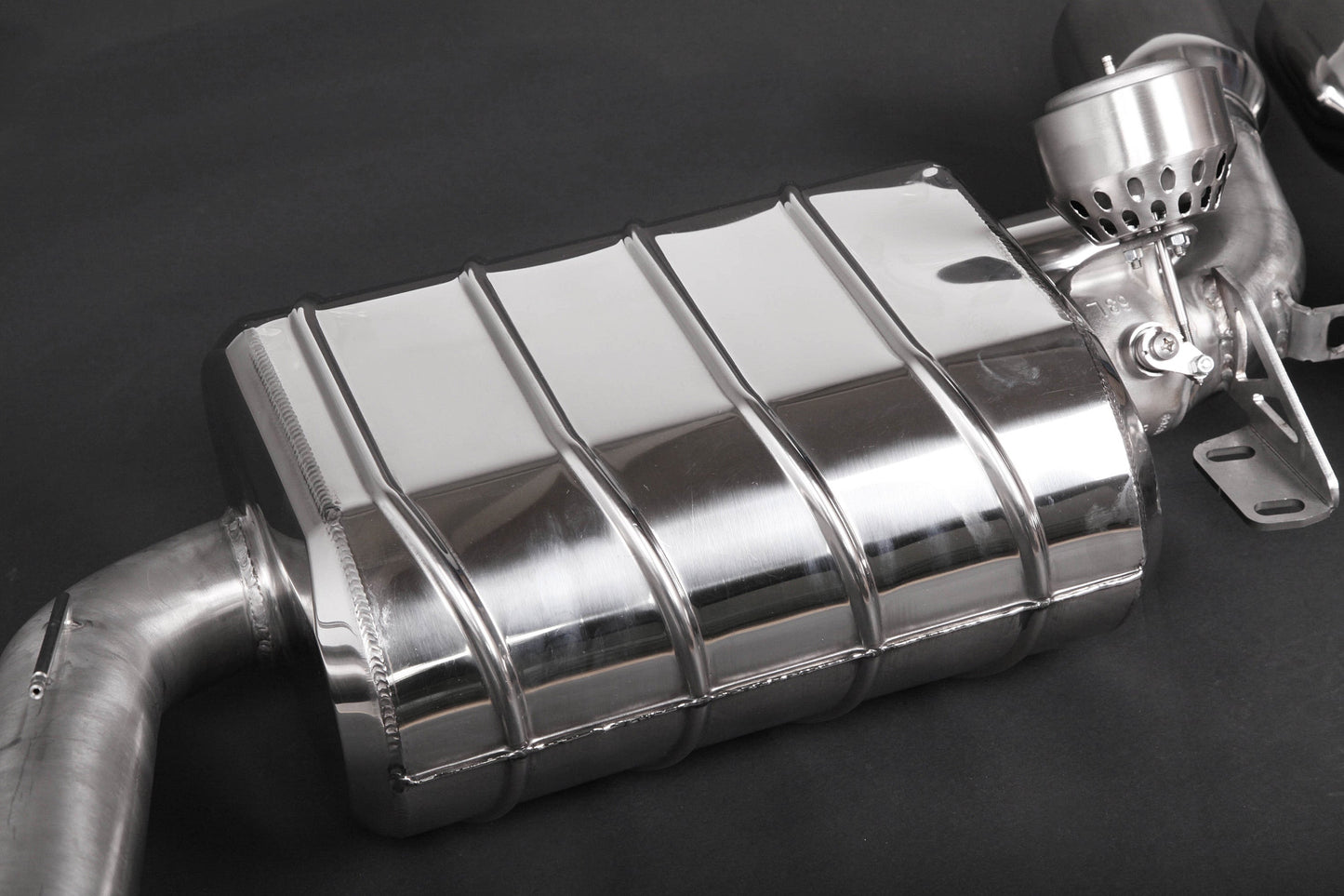Porsche 981/982 Boxster/Cayman/GT4/718 - Valved Exhaust with Stainless Tips (for PSE) image 4