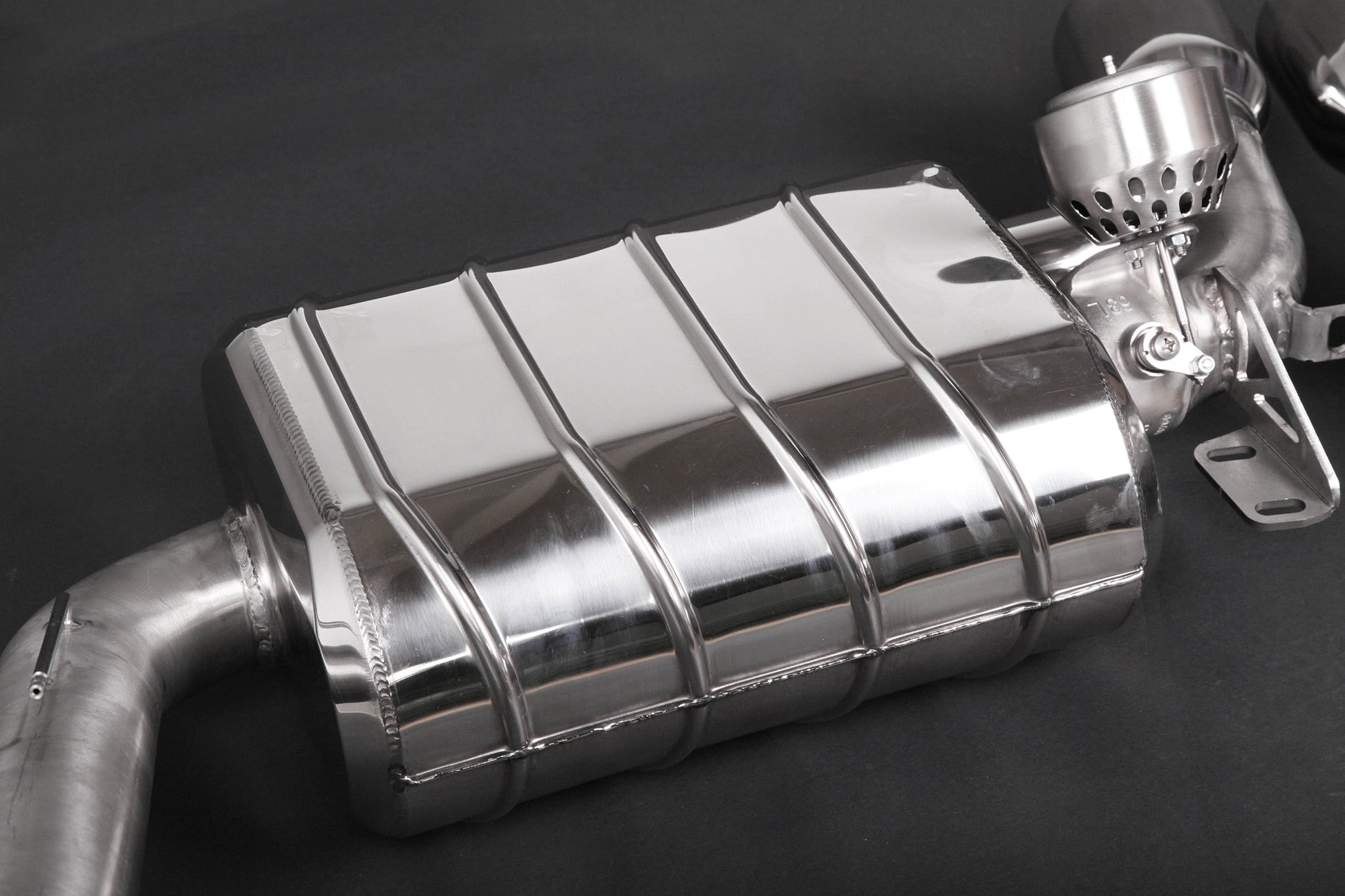 Porsche 981/982 Boxster/Cayman/GT4/718 - Valved Exhaust with Stainless Tips (for PSE) image 4