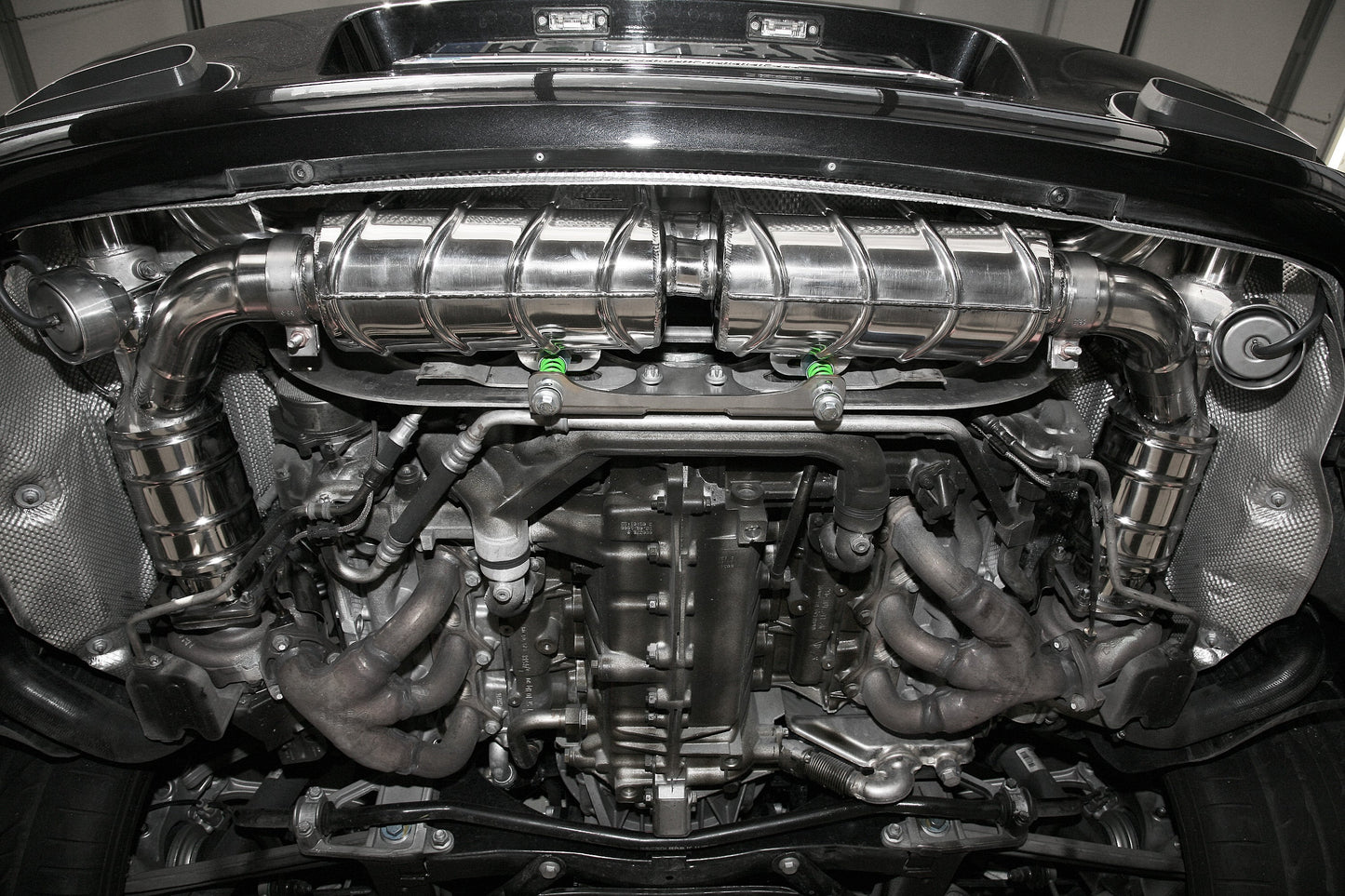 Porsche 997.1 Turbo/S/GT2/2RS - Valved Exhaust with 250 Cell Sports Cats (CES3) image 5