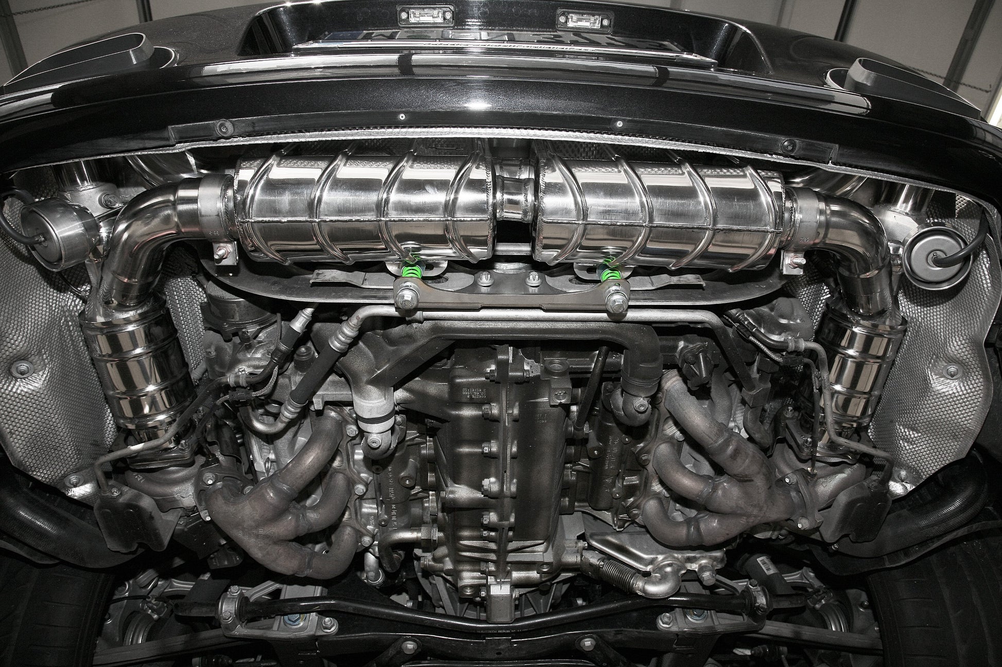 Porsche 997.1 Turbo/S/GT2/2RS - Valved Exhaust with 250 Cell Sports Cats (CES3) image 5