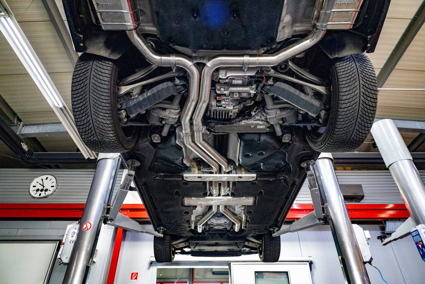 Audi S8 (D5) - Valved Catback Exhaust System with Capristo Tips (OE Actuators) image 4