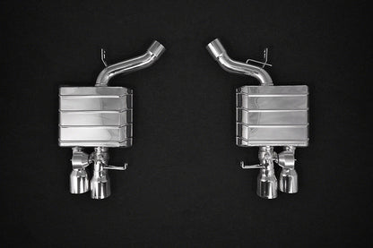 BMW 650i (F12/F13/F06) - ECE Valved Mufflers with Stainless Tips (CES3) image 1