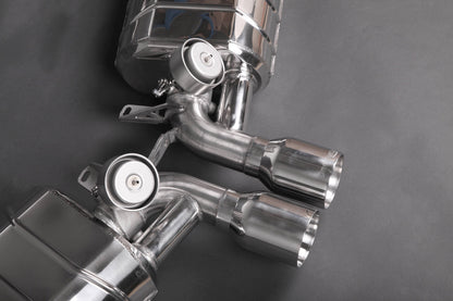 Porsche 981/982 Boxster/Cayman/GT4/718 - Valved Exhaust with Stainless Tips (for PSE) image 3