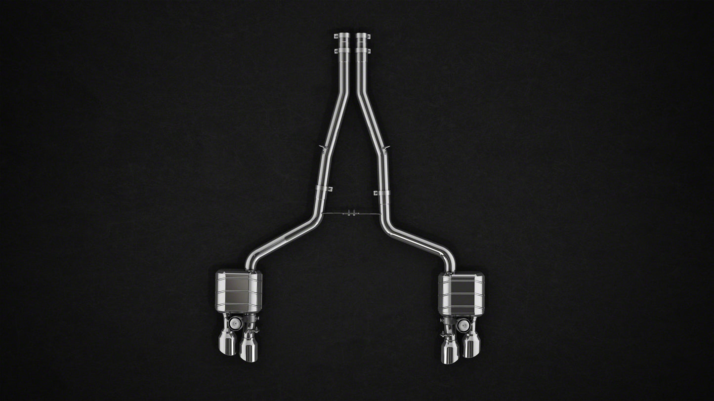 Maserati Ghibli - Valved Exhaust with Mid-Pipes (CES3) image 0