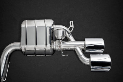 Mercedes AMG C63 (W204) - Valved Exhaust with Mid-Silencer Delete Pipes (CES3) image 2