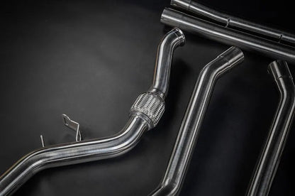 Mercedes AMG SL63 (R232) - Valved Exhaust with Mid-Pipes (OE Actuators) image 3