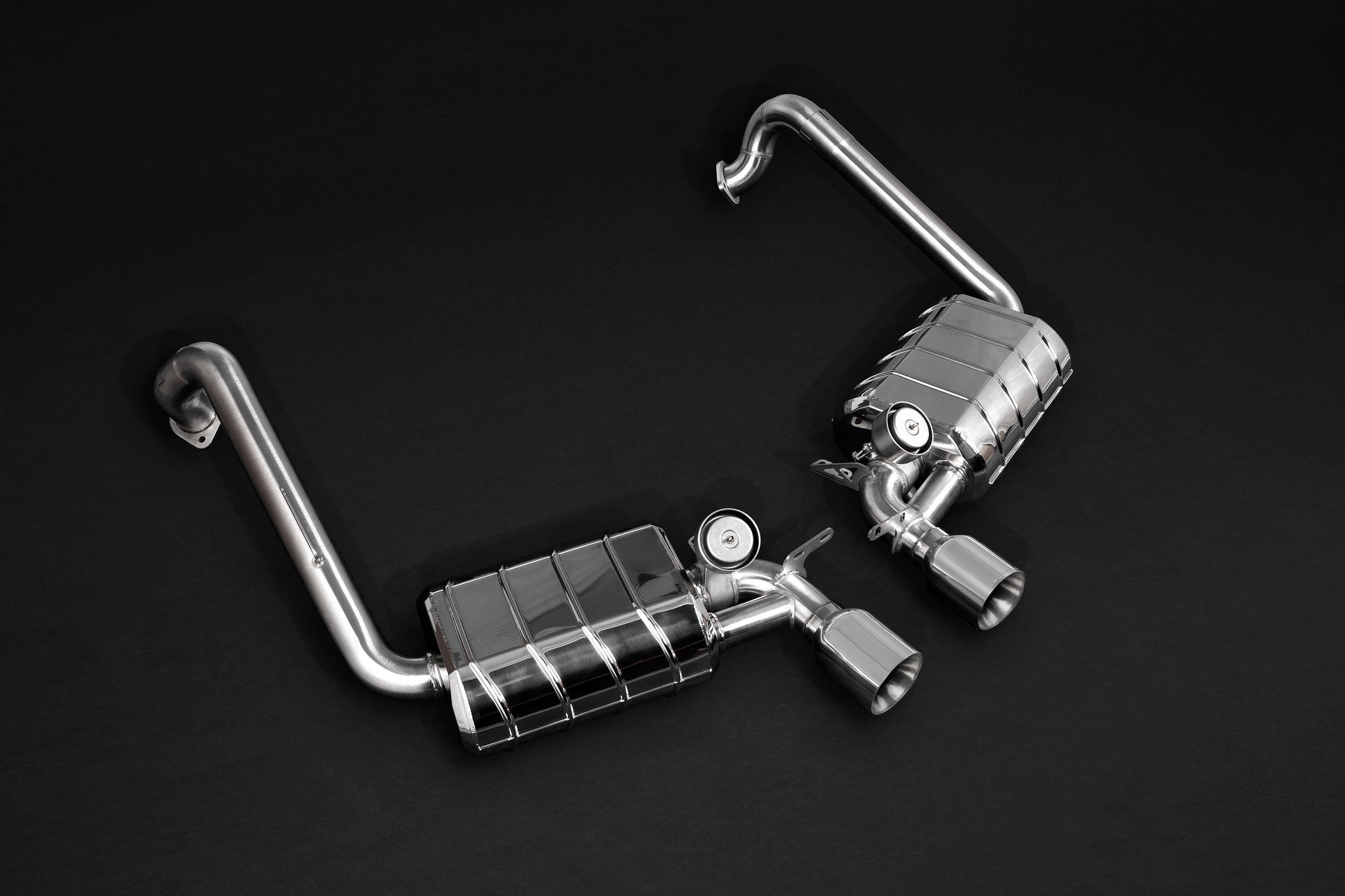 Porsche 981/982 Boxster/Cayman/GT4/718 - Valved Exhaust with Stainless Tips (for PSE) image 0