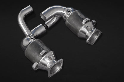 Porsche 991.2 Carrera/GTS - Valved Exhaust, 250 Cell Sport Cats + Carbon Tips