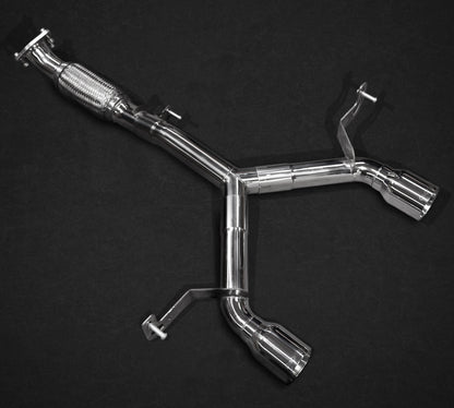 Alfa Romeo 4C - Free Flow Exhaust + Carbon Fiber Diffuser (CES3)