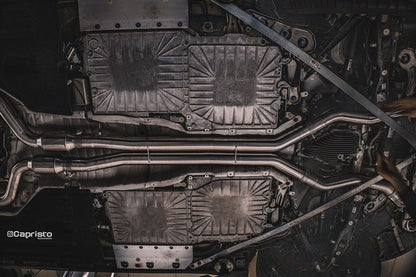 BMW XM - Valved Exhaust System, MidPipes, 200 Cell OPF/GPF Replacements + Wicrom Tips (OE Actuators)