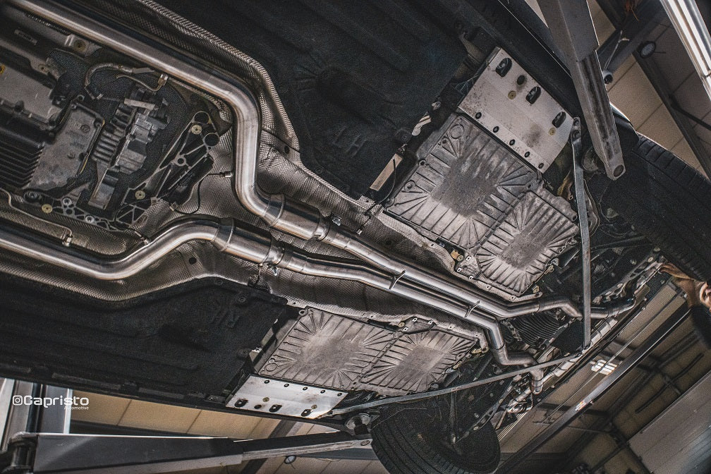BMW XM - Valved Exhaust System, MidPipes, 200 Cell OPF/GPF Replacements + Wicrom Tips (OE Actuators)