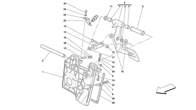 1 - 2 3 4 5 6 7 8 9 10 11 12 13 14 15 16 17 18 19 20 21 22 23 24 25 26 27 28 29 1 PEDAL BOARD MOUNTING