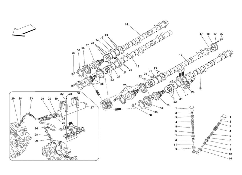 1 - HYDRAULIC TAPPETS -Applicable