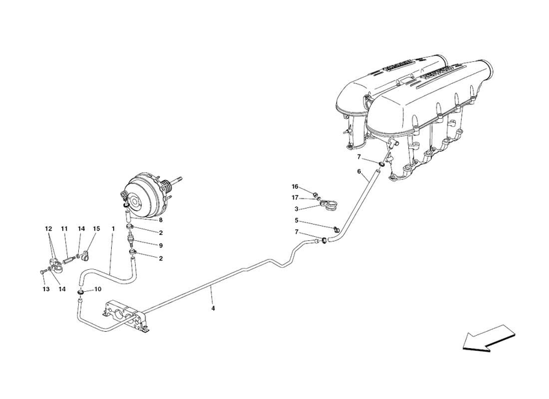 1 - VALVE TO UNDERBODY TUBE RUBBER