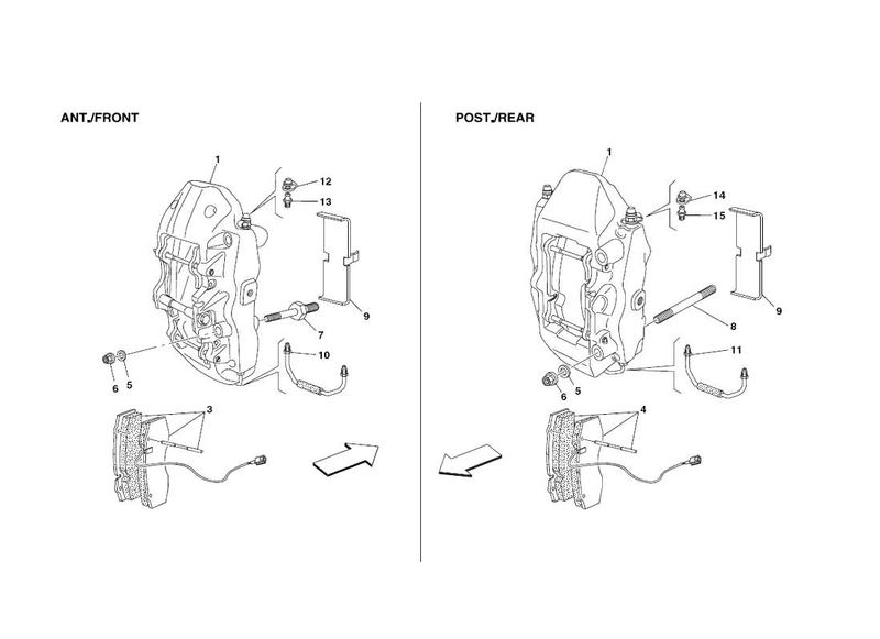1 - L.H. FRONT CALIPER UNIT WITH P
