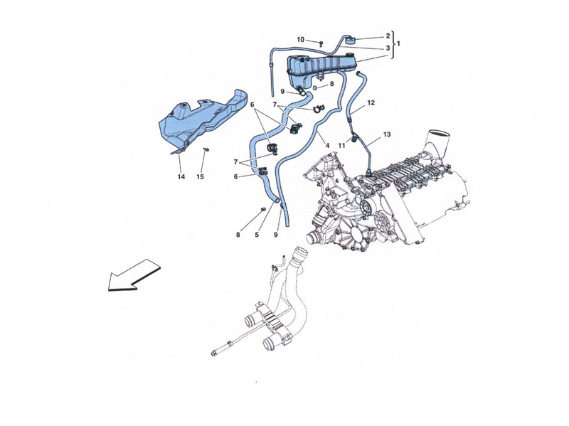 1 - COMPL. EXPANSION TANK 1