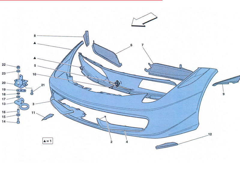 1 - Challenge Front Bumper (EVO)
