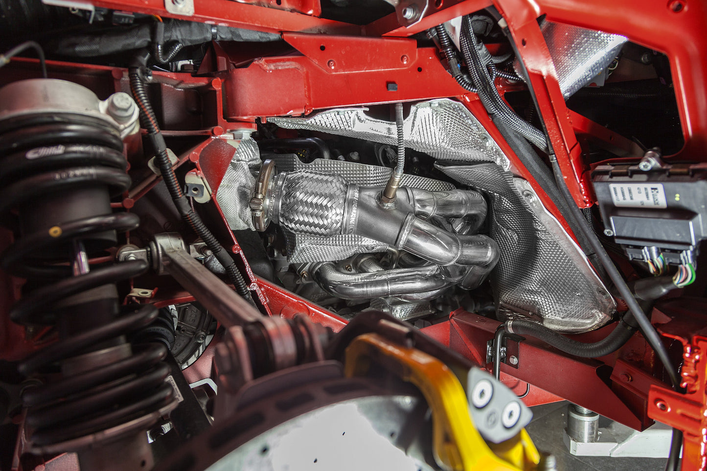 Ferrari 458 - Headers + Heat Protection