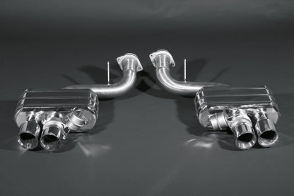 Ferrari 599 GTB Fiorano - Valved Exhaust + Post Cat Spare Pipes