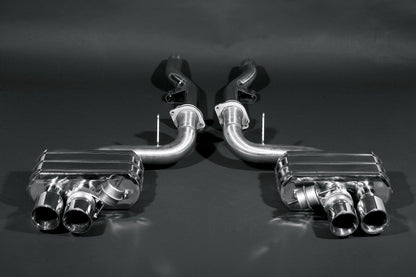 Ferrari 599 GTB Fiorano - Valved Exhaust + Post Cat Spare Pipes
