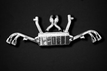 Ferrari F50 - Full Exhaust: Headers, Cat Spare, and X Pipe Muffler + Remote