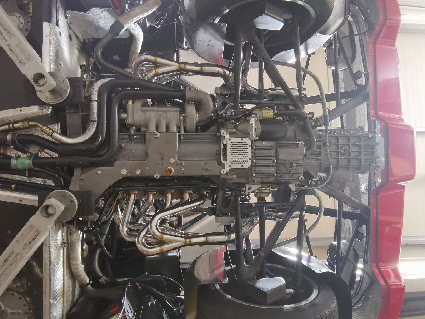 Ferrari F50 - Full Exhaust: Headers, Cat Spare, and X Pipe Muffler + Remote